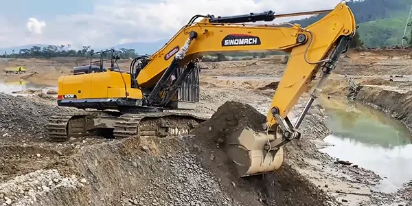 Гусеничный экскаватор ZG520