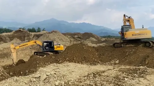 Гусеничный экскаватор ZG250 для дорожного строительства
