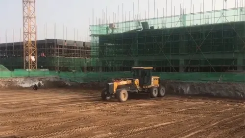 Автогрейдер PY190H в работе