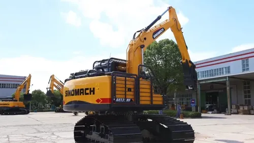Экскаватор с лесозахватом ZG135CF