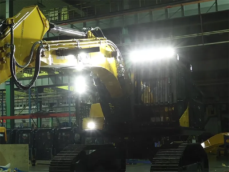 Экскаватор с лесозахватом ZG135CF