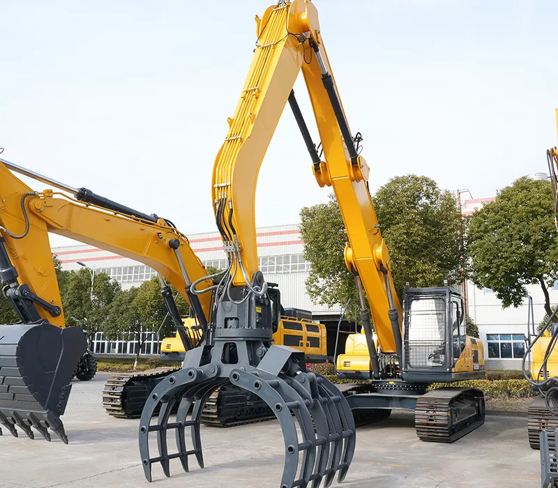 Экскаватор с грейферным захватом ZG210H
